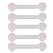 Imported 5Pcs Door Drawer Cabinet Cupboard Wardrobe Baby Kids Safety Locks Latch Pink RS.180.00
