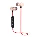 Produktbild Glory.D Magnetisches Bluetooth-Headset Sport Wireless Binaural-Kopfhörer mit Mikrofon 3D-Audio-Stereo-Bluetooth-4.1-Kopfhörer Sichere Passform für Sport und Training für iPhone, iPad, Samsung, Huawei