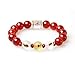 Produktbild ASDSDS Red Agate Obsidian Crystal Bracelet Zodiac Birth Year Three-in-one Cow Patron Saint Three Crystal Bracelets Men and Women Models, Rabbit Sheep and Pig Models