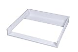 KAGU hochwertiger Wickeltischaufsatz Wickelaufsatz für IKEA-Kommode MALM Weiß - 9