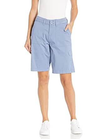 lee women's relaxed fit avey knit waist bermuda short