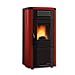 Produktbild Extraflame La Nordica Pelletofen Viviana Evo Bordeaux 10,2 kW