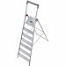 Produktbild Hailo ProfiLine S 150 Alu-Sicherheits-Stufenstehleiter 7 Stufen 8937-021