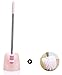 Produktbild Kunststoff Good Grips Compact WC-Bürste WC-Schüssel Bürste mit Halter Set und Pinsel Kopf – 4 Farben, rose, 13*54cm