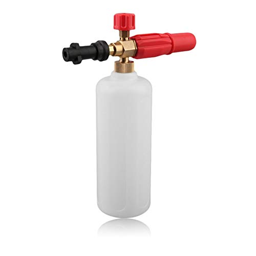 Preisvergleich Produktbild Lovelysunshiny High Pressure HD Brass Foam Lance Gun with 1L Bottle for Karcher K Series