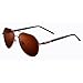 Produktbild XIAOLIN Outdoor-Brillen Klassische Retro-polarisierte Sonnenbrille Herren-Sonnenbrille Sommer-Mode-Brille Metallrahmen Klare Linse Vintage-Brille Polarisierte Sonnenbrille UV-Schutz, keine Blendung Linsen UV-Sonnenbrille ( Farbe : 04 )