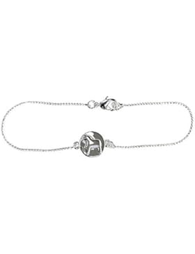 Annaviktoria Schweden dünnes Armband Scandi Dalapferd silber, 19 cm