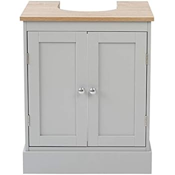 under sink cupboard grey