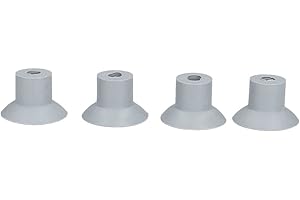 Gummifuß Saugfuß Fuß Bosch 10000212 Saugfüße Küchenmaschinenfüße Antirutschfüße 4Stck Schneidemaschine Allesschneider auch pa