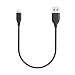 Produktbild Anker PowerLine Lightning Apple Certified Cable (1ft/ 0.3m) Heavy-Duty Aramid Fiber Reinforced Cable for iPhone XS/ XS Max/ iPhone 8/8 plus/ X/ 7, iPad Pro/ mini 4/ Air and More(Black)