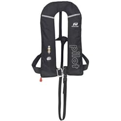 Chaleco salvavidas automático Pilot 275N con cinturón negro HammarSystem-