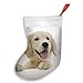 Produktbild Nifdhkw Golden Retriever Christmas Stockings,Stocking for Gifts,Christmas Eve Hanging,Tree Ornament, Home Decor