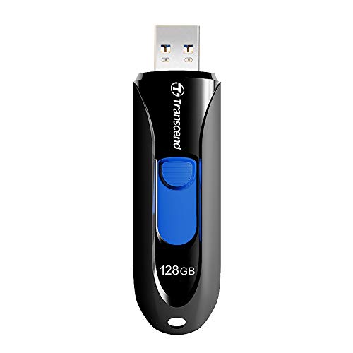 Transcend JetFlash 790K - TS128GJF790K, Memoria USB 3.1 de 128 GB, color negro