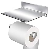 【Capacidad de Carga fuerte】2 Adhesivos 3M fuertes con una fuerte adhesión y resistencia al agua. Puede contener hasta 8-10 kg.