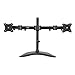 Price comparison product image VonHaus Twin Double Arm LCD LED Monitor Bracket Desk Mount Stand for 13-27" Screens with 45° Tilt & 180° Swivel Adjustment