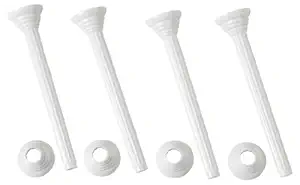 Wilton 303-4000 Bakers Best Disposable Pillars with Rings, 7-Inch, 4-Pack
