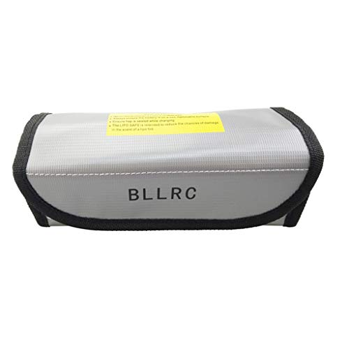 Preisvergleich Produktbild Tianya Explosionssichere Tasche für Lithiumbatterie BLLRC Sicherheitstasche 185X75X60mm