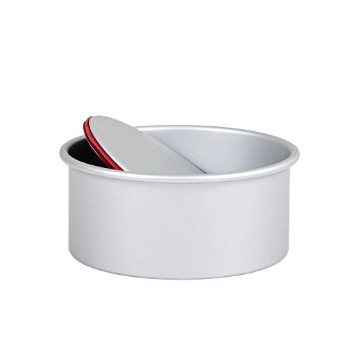 Pati-Versand 13688 Push Pan Ronde, Aluminium Moulé sous Pression, Argent, 18 x 9 x 18 cm