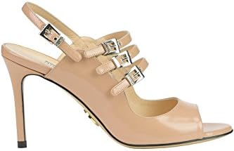 LUCIANO PADOVAN Women's Mcglcat03108e Beige Leather Heels