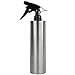 Sprühflasche Zerstäuber 500ml mit Sprühkopf Edelstahl Friseur Flasche Sprüher Blumen Pflanzen Haare Sprayer Wasser Wassersprüher Pflanzensprüher - Friseurbedarf