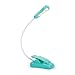 Produktbild Book Light For Reading In Bed,3000-6000K Dimmable 9 Brightness Levels Clip Light, Up to 60 Hours Lighting For Kids,Bookworms(Tiffany Blue)