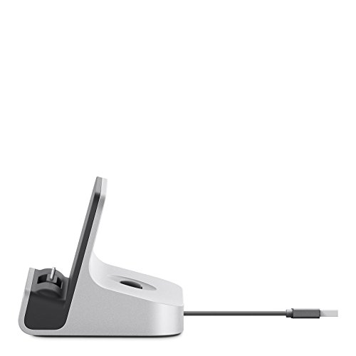 Belkin PowerHouse Micro-USB Dock XL (geeignet für Android Tablets und eReader) silber - 3