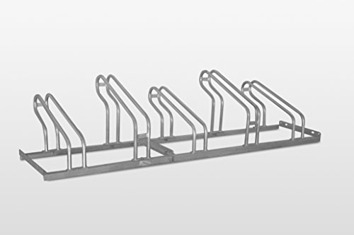 Preisvergleich Produktbild POV® Fahrradständer TOP,1-seitige Radeinstellung, verschraubt, 5 Einstellplätze