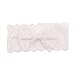 Susenstone Girls Lace Big Bow Hair Band Baby Head Wrap Band Accessories (White)