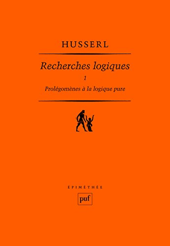 couverture de : Prol&eacute;gom&egrave;nes &agrave; la logique pure