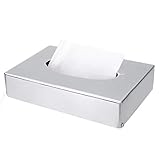 Material: acero inoxidable DyNamic Caja De Contenedor De Tejido Cromo Cubierta De Color Del Hotel Dormitorio Oficina Servilleta Papel Titular