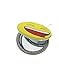 Anuradha Art Adorable Yellow Colour Laughing Face Designer Handy Pocket Mini Mirror For Womens & Girls RS.275.00