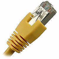 Preisvergleich Produktbild Sharkoon Patchkabel Patchkabel Kat5 UTP gelb 0.5 m