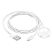 Produktbild H&T 2 in 1 Ladegerät, Wireless Ladestation Kompatibel mit für Uhr Kompatibel mit Telefon XS/XR/X / 8/7/6/5 Serie/Pad Air/Mini/Pro/Pod Touc Apple Watch Series 4/3/2/1