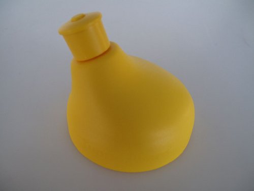 TUPPERWARE Ersatzdeckel C93 Sportflasche Deckel Sportfreund für 415 ml gelb 10084