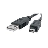 Haga plug and play conexiones Alto grado - Cable USB para Olympus cámaras digitales - cable USB cb-usb5/cb-usb6 - compatible con Olympus model AAA Products - 12 meses de garantía
