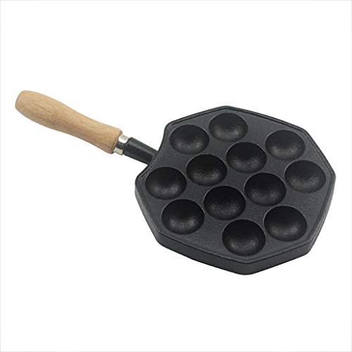 Preisvergleich Produktbild HomeDecTime Eisen Bratpfanne Antihaft Backblech Takoyaki Maker Küche Eierpfanne