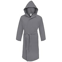 Accappatoio In Microfibra Unisex Con Cappuccio - Leggero, Asciugatura Rapida, Ideale Per Palestra E Viaggi - Foto 2