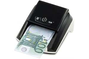 Detector y contador q-connect de billetes falsos con cargador electrico puerto usb actualizacion de divisas