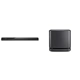 Bose Soundbar 700 Barre de son avec Alexa d'Amazon intégrée - Noir + Module de basses 500 Noir