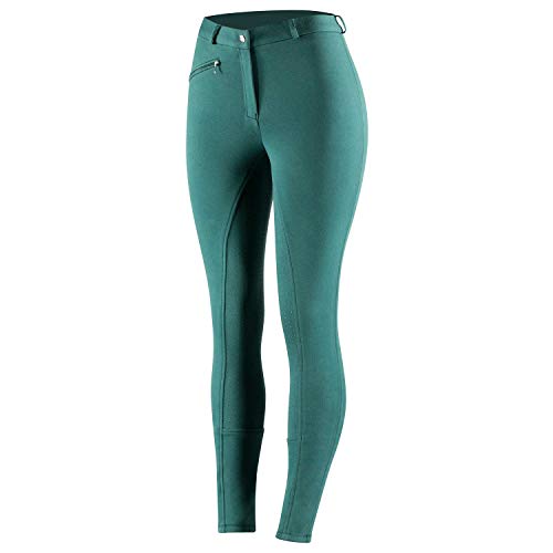 Horze Culotte d'équitation Fond intégral et adhérence Silicone Active, Femme