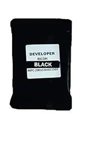 Dotpot Developer for USE in RICOH AFICIO MP 2010/2030 / 2031/2050 / 2550/2551 / 2003/2503 Printer and Copier Color Black