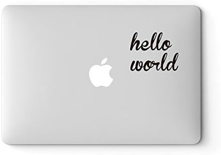 decal Sticker Hello World Laptop decal Car sticker Decor skin