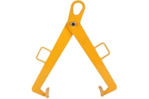 CDZHLTG Sollevatore Fusti Verticale, 600 kg, Morsetto in Lamiera, Pinza di Sollevamento per Barili da 1322 Libbre