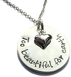 Miscarriage Keepsake Memorial Necklace | Sterling Silver Remembrance Gift by Streten
