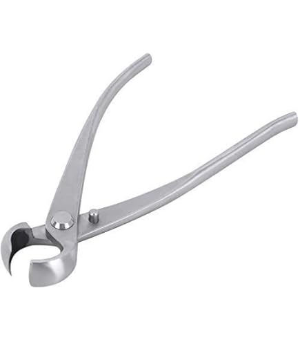 Vouiu Bonsai-Werkzeug-Set 3-teilig – Konkavzange, Knopfzange, Schere, Aus Edelstahl