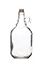 KitchenCraft Home Made Weinballon / Glasballon, aus Glas, 1900 ml, transparent