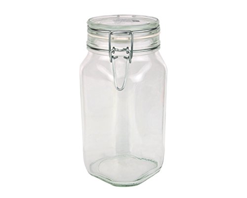 6er Set Einmachglas Bügelverschluss Original Fido 1,5L incl. Bormioli Rezeptheft - 2