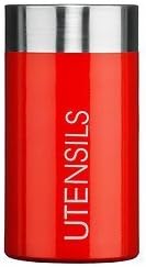 New Red Liberty Enamel Tea Coffee Sugar Bread Biscuit Pasta Cake Utensil Storage Canisters