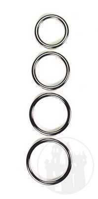 Preisvergleich Produktbild Cock Ring Silver 55 Mm