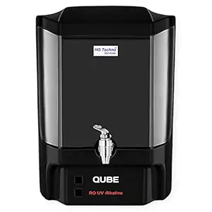 AQUATECH Sales & Services Qube Top Mountable Plastic UF ALK CU RO Water Purifier for Home Gerry (3)